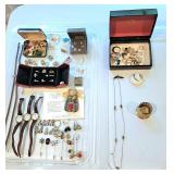 Wathes costume jewelry stick pins etc etc