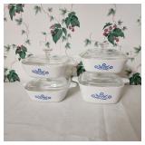 Petite Corningware casseroles