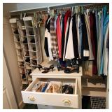 Ladies closet cleanout clothes & shoes