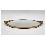 Vintage mirrored vanity tray
