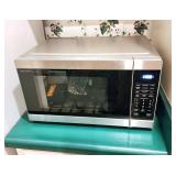 Sharp stainless microwave clean
