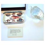 Glass paperweights 1 made in England