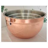 Copper clad stainless miximg bowls