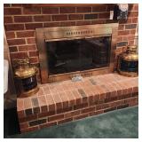 Large Vintage brass ships lanterns