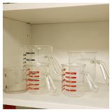 Pyrex beakers