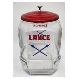 Vintage Lance jar w lid