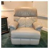 Taupe leather Lazy Boy recliner