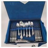 99 pcs Oneida Sutton Place stainless flatware