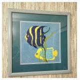 Super needlepoint of tropical fish