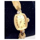 Lucien Piccard ladies watch w diamond accents