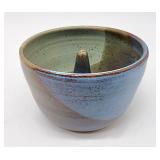 Signed pottery apple and onion baker