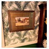 Well framed signed water color signed