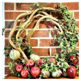 Heavy vine wreath