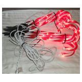 led candy cane Christmas decor