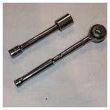 Craftsman 1/2' drive ratchet & extension