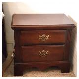 Carolina Furniture cherry finish nightstand