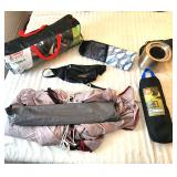 lot of camping supplies w like new Coleman tent,
