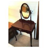cherry finish vanity w drawer