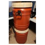 food grade barrels w screw on lids