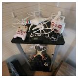 lot of drones w remotes