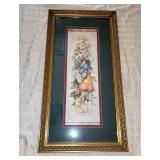 Large print well framed