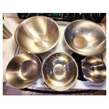 stainless steel bowls,colander