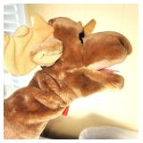 Dakin moose hand puppet