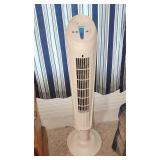 oscillating tower fan works well