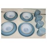 16 pcs. Corelle stoneware