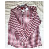 lnwt Anitqua NC State dress shirt 2XL
