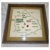 Vintage Greene County needlepoint