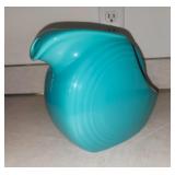 Fiesta turquoise pitcher