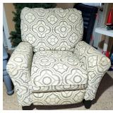 modern upholstered recliner