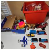 Tote lot toys Thomas the Train etc etc