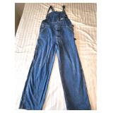 2xl Carharrt denim overalls