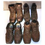 mens work boots & shoes Redwing,Rockport,