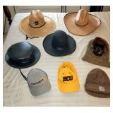 Lot of hats and caps