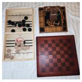 wooden game boards