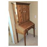 solid pine secretary desk