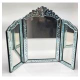 Venetian style vanity mirror