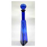 tall triangular decanter