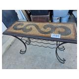 mosaic type table