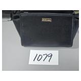 NEW Korvara mini saffiano satchel, black