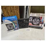 2 small fans