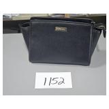 NEW Korvara mini saffiano satchel, black