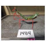 metal praying mantis