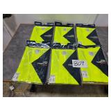 6 NEW Safety Vests