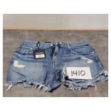 NEW Denim Cut Off Shorts