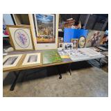 variety of art pieces