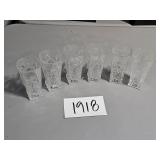 drink glasses with square base